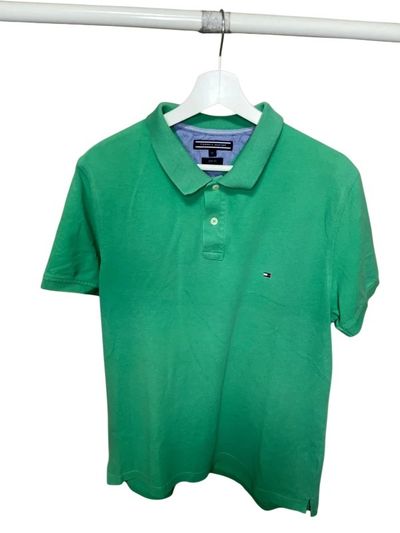 Tommy Hilfiger Green Polo Shirt #B3